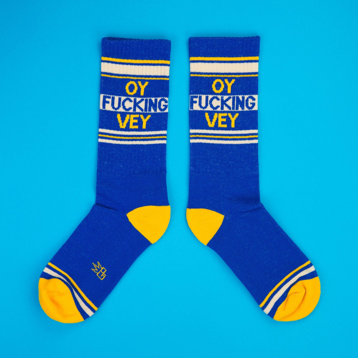 Oy Fucking Vey Gym Crew Socks