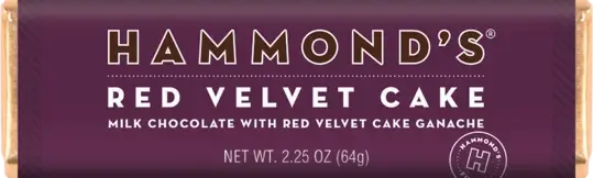 Red Velvet Cake Milk Chocolate Candy Bar