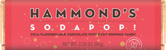 Sodapop! Milk Chocolate Candy Bar