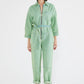 Zeta Carpenter Jumpsuit - Mint