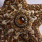 Modern Victorian Intricate Star Beaded Ornament