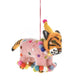 Handmade Felt Fiesta Tiger Hanging Decoration