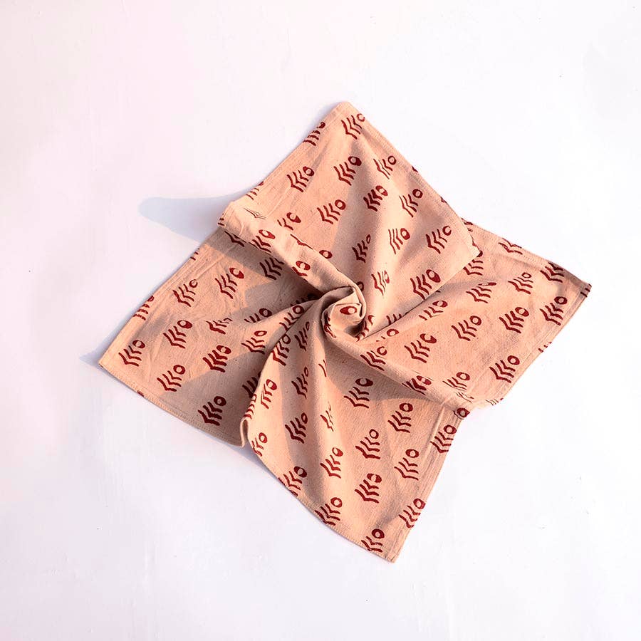 Eco Friendly Cotton Napkins (Set of 4) - Genda Phool Pink