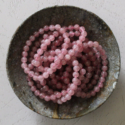 Strawberry Quartz Bracelet