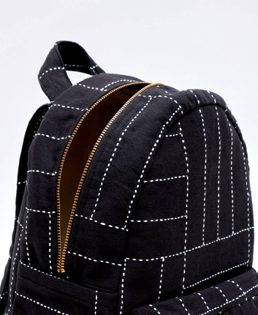 Small Crosshatch Backpack