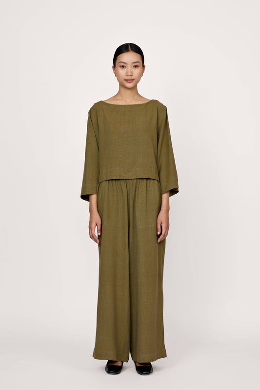 Popover Top - Olive Branch