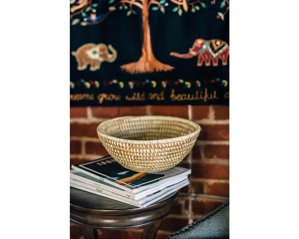 Kaisa Grass Basket Bowl - Med