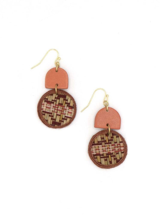 Woven Desert Earrings