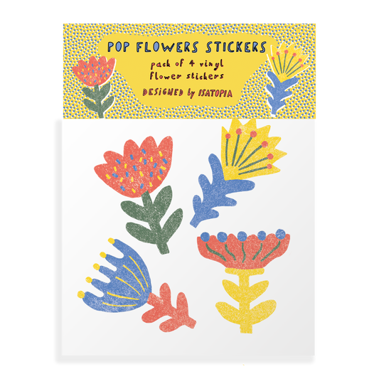 Pop Flowers Stickers Pack