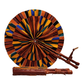 Traditional Kente Print- Fan