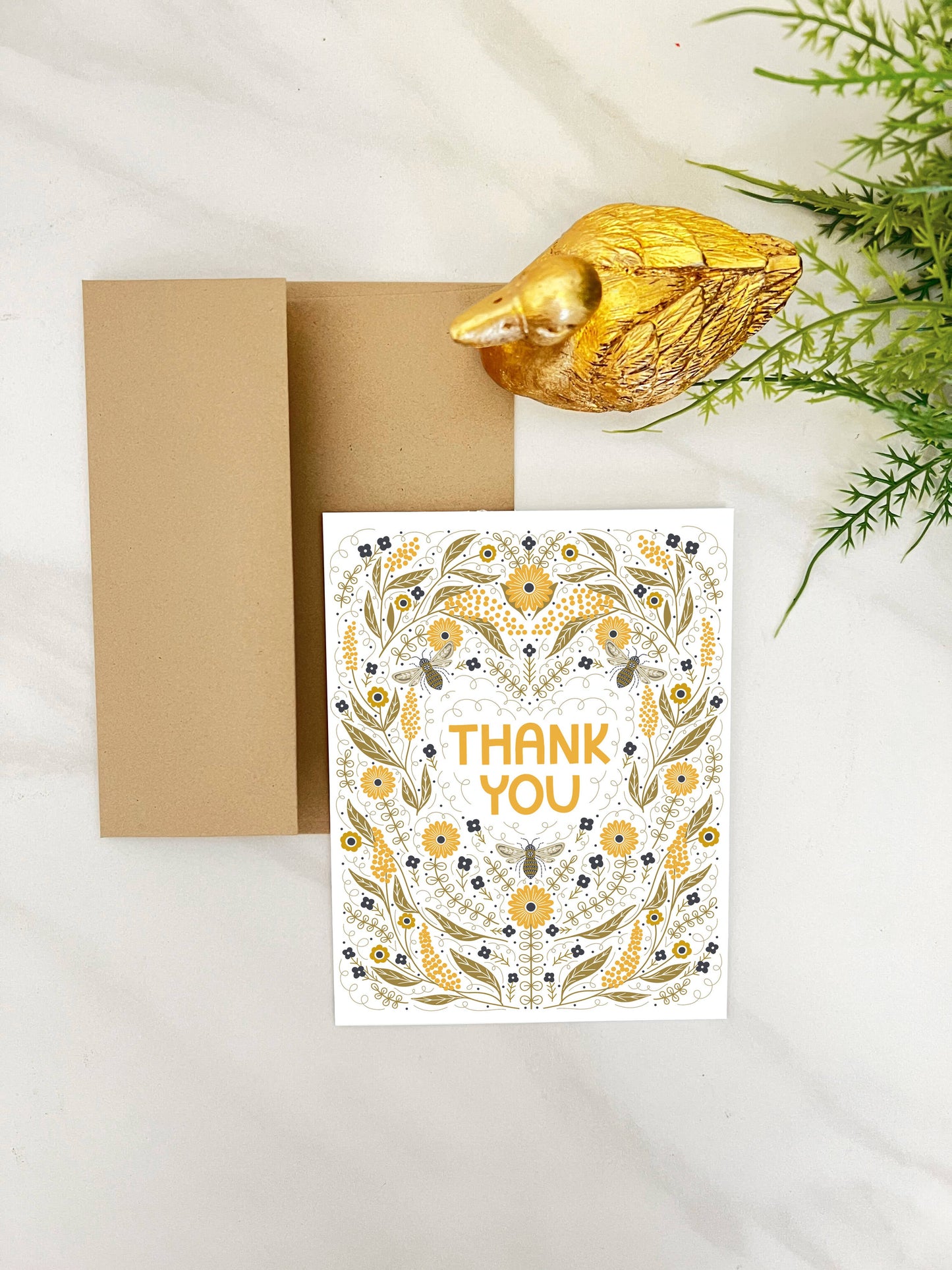 Thank You Bee Garden Card