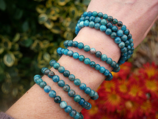 Apatite Beaded Bracelet