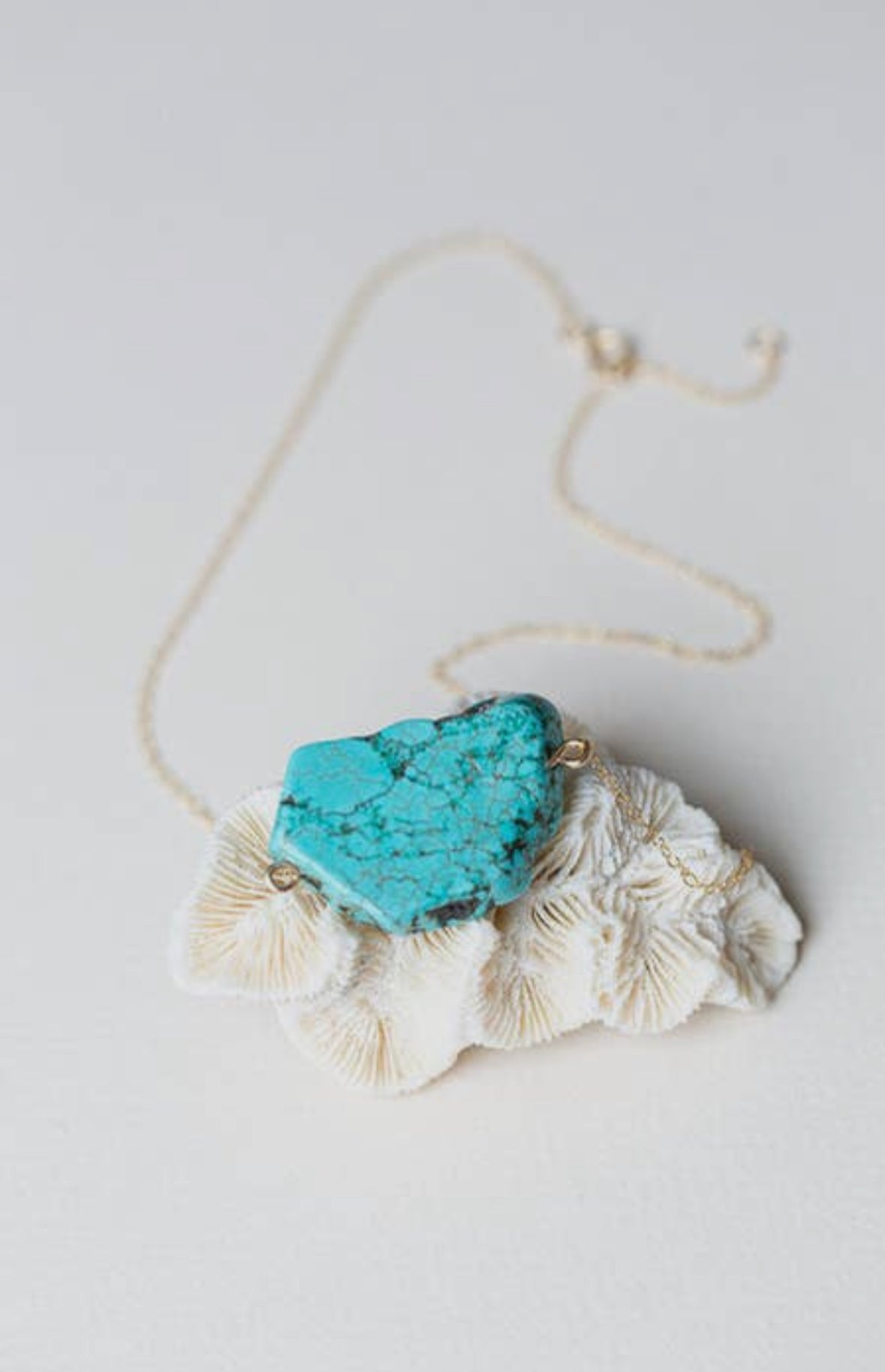 Turquoise Nugget Necklace