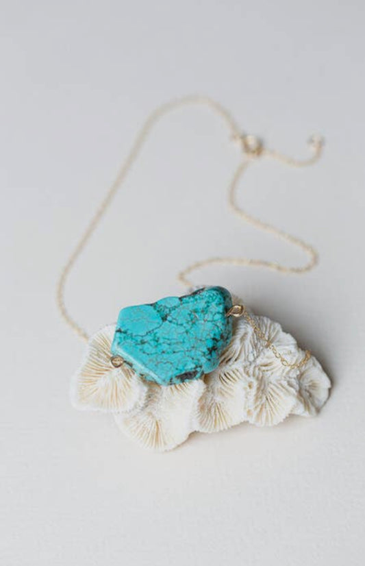 Turquoise Nugget Necklace