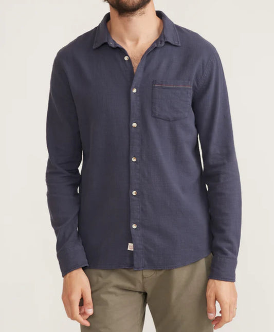 Stretch Selvage Long Sleeve Shirt