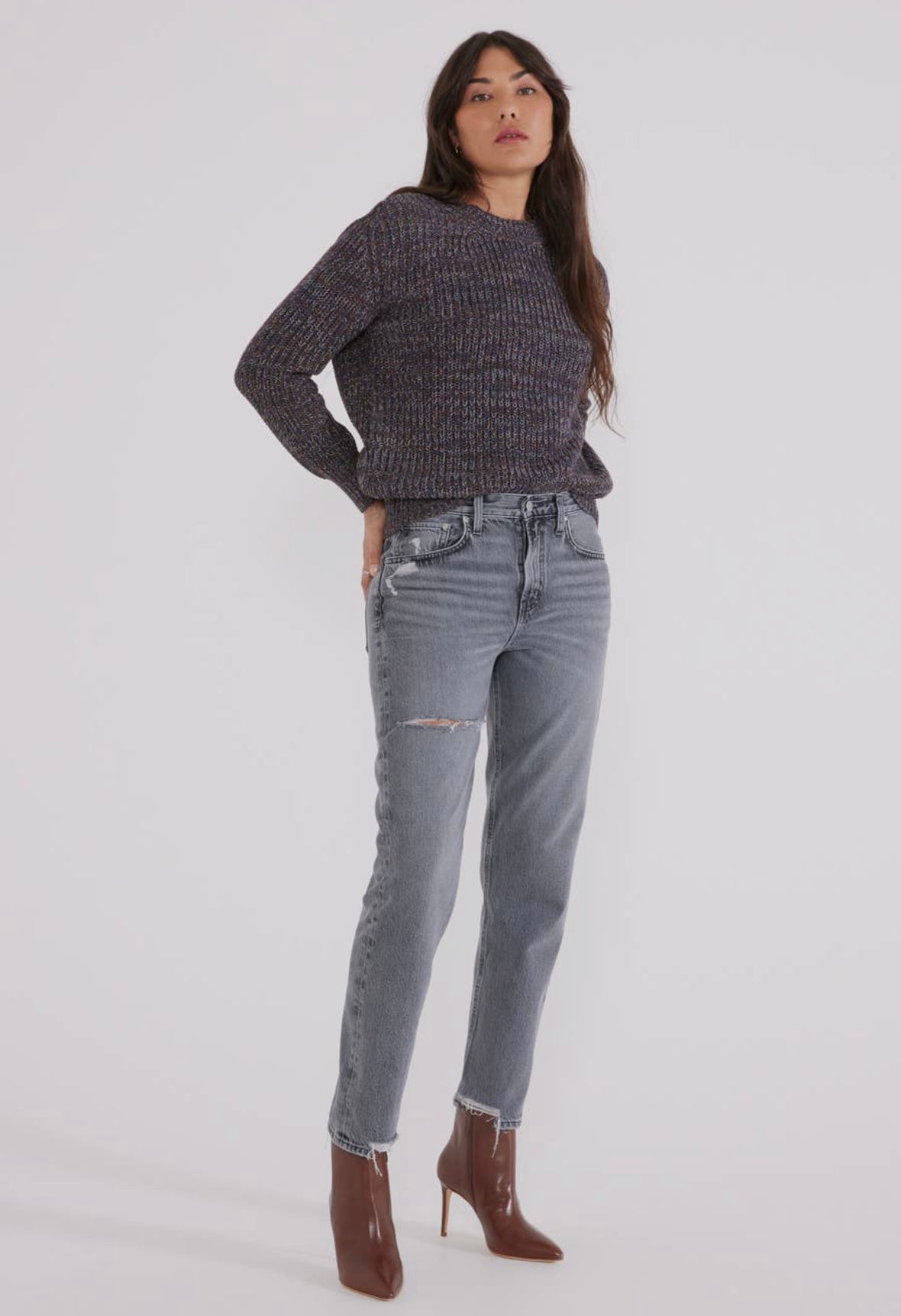 Marlowe Slim Boyfriend Jeans