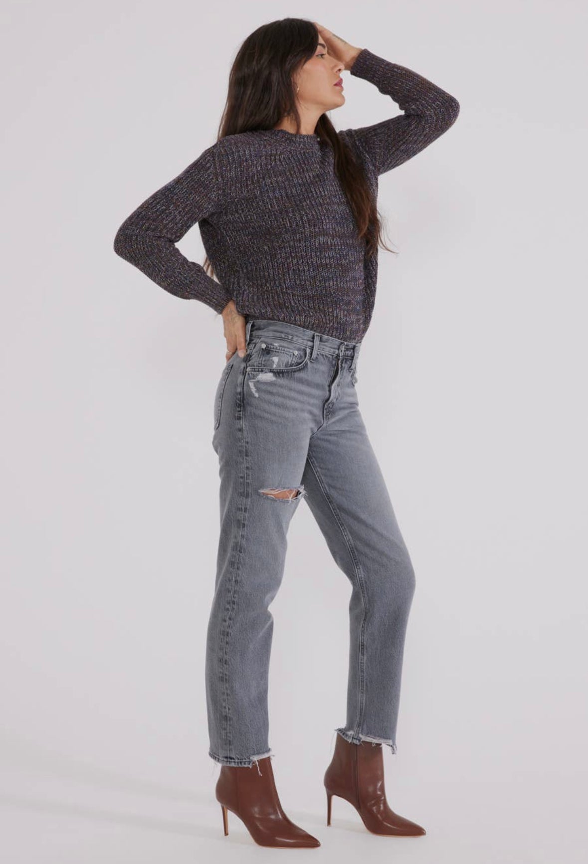 Marlowe Slim Boyfriend Jeans