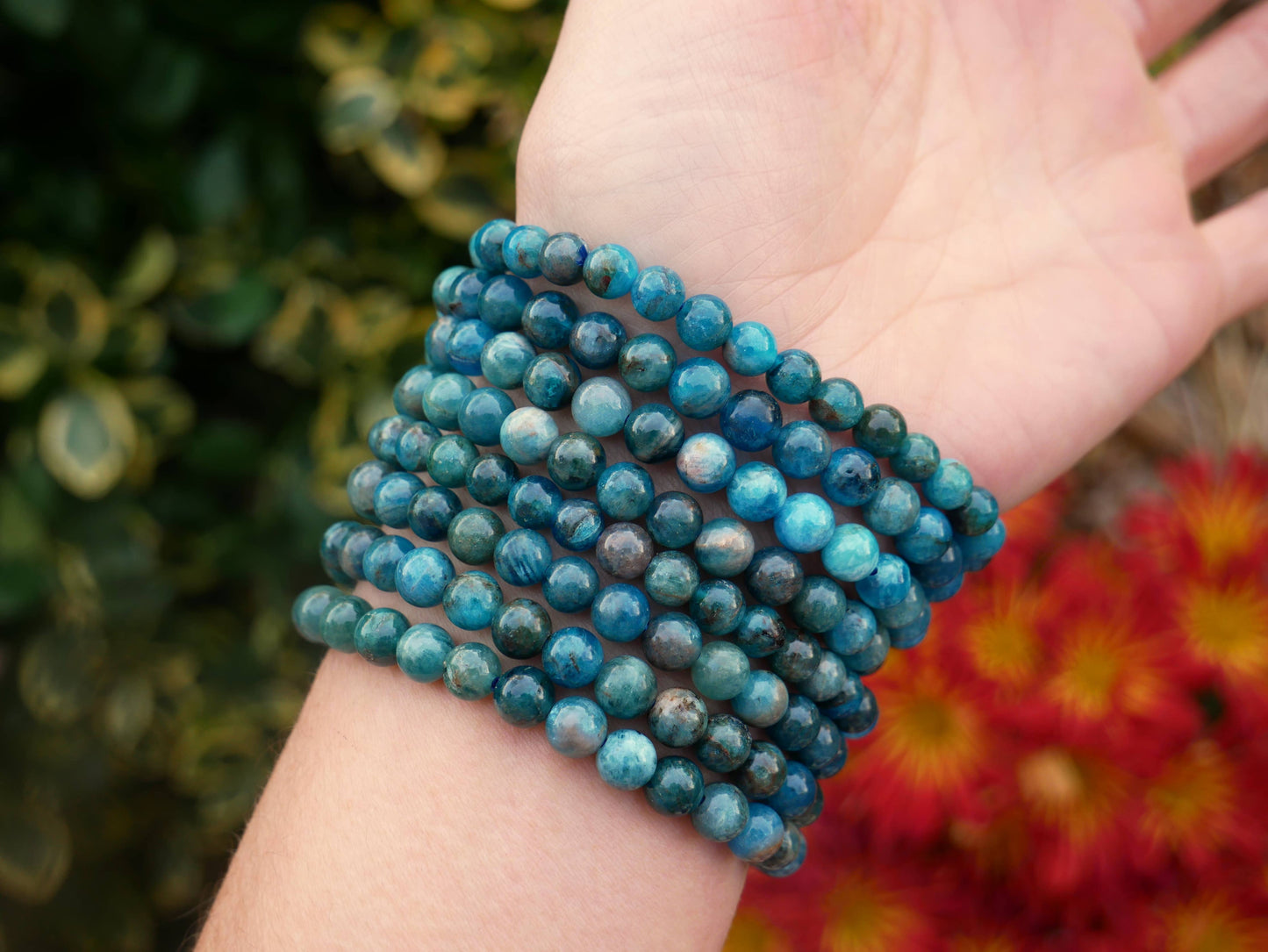 Apatite Beaded Bracelet