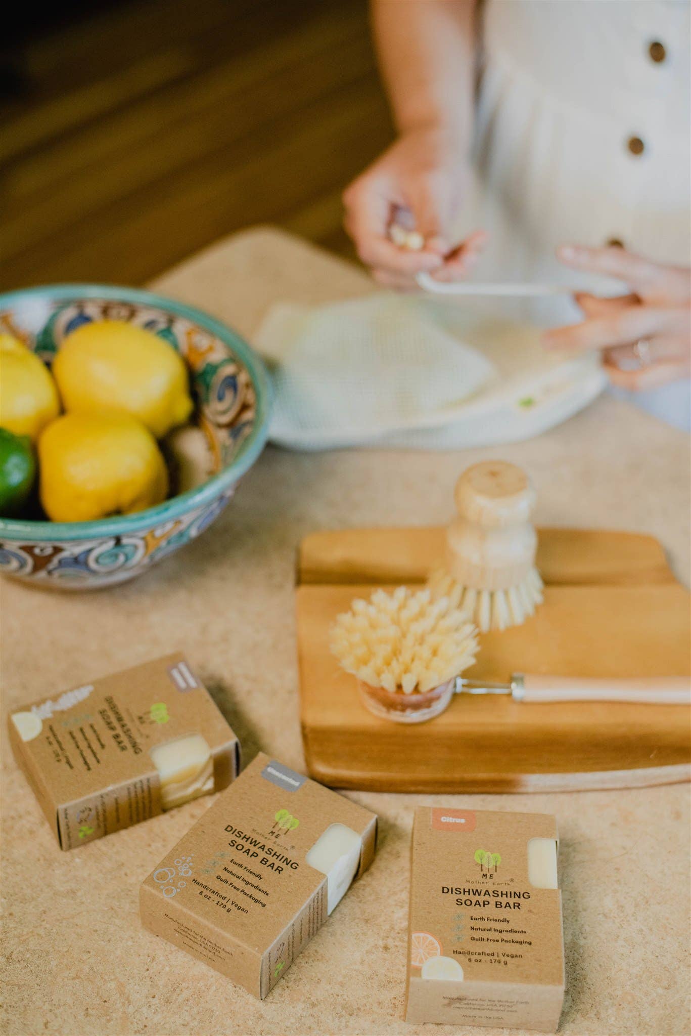 Zero Waste Dishwashing Soap Bars