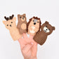 Finger Puppet - Hedgehog and Bear Set