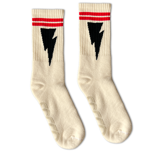 SOCCO Naturals | Mike Vallely Lightning Bolt Socks