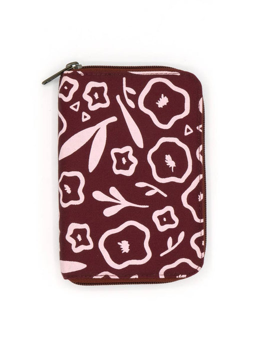 Zip Jewelry Travel Organizer - Ruby Poppy