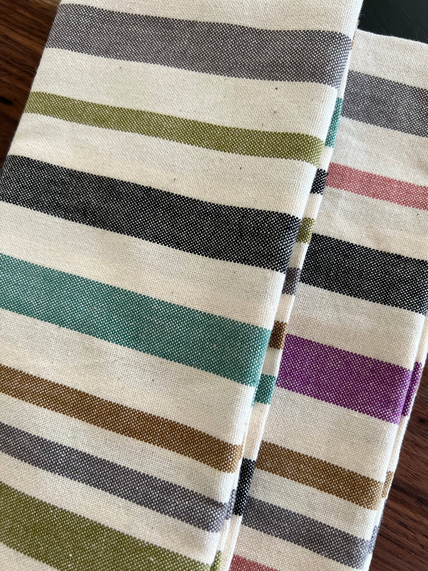 Tea Towel set - Weekend Stripe