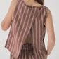 Women's Canopy Linen Blend Tulip Back Tank