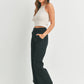 High Rise Cargo Pocket Wide Leg