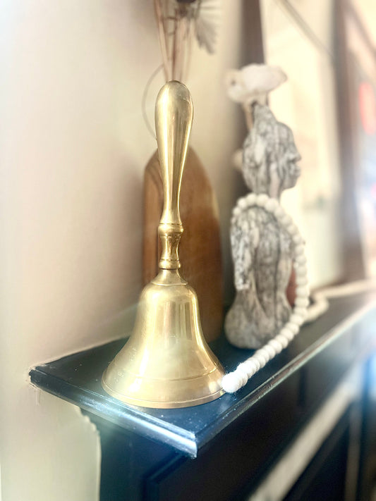 Brass Patina Hand Bell