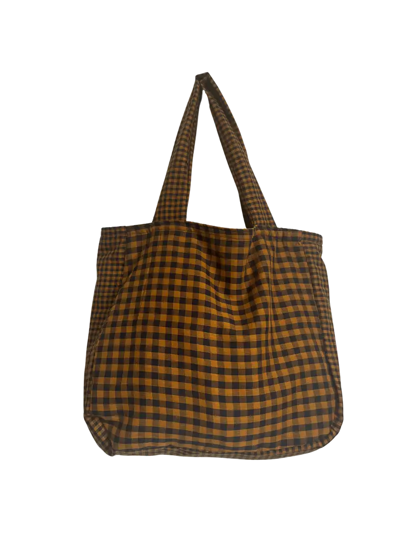 Ginger Gingham Bag