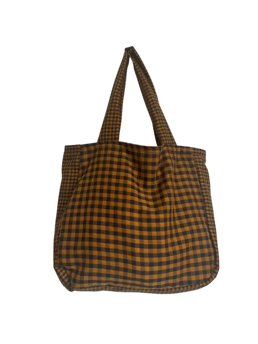 Ginger Gingham Bag