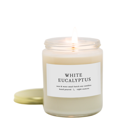 White Eucalyptus Candle