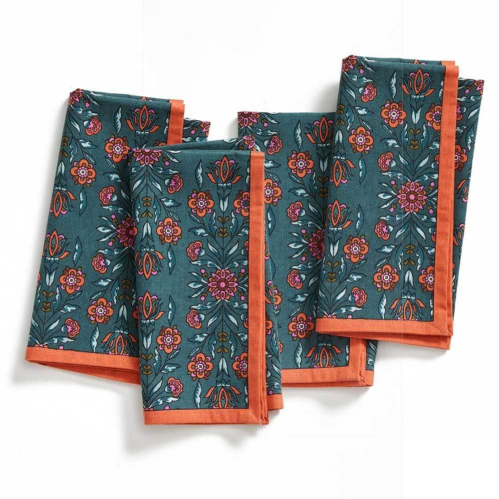 Botanica Cotton Napkins - Set of 4