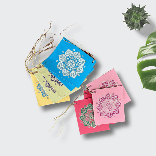 Mandala & Peacock Gift Tags