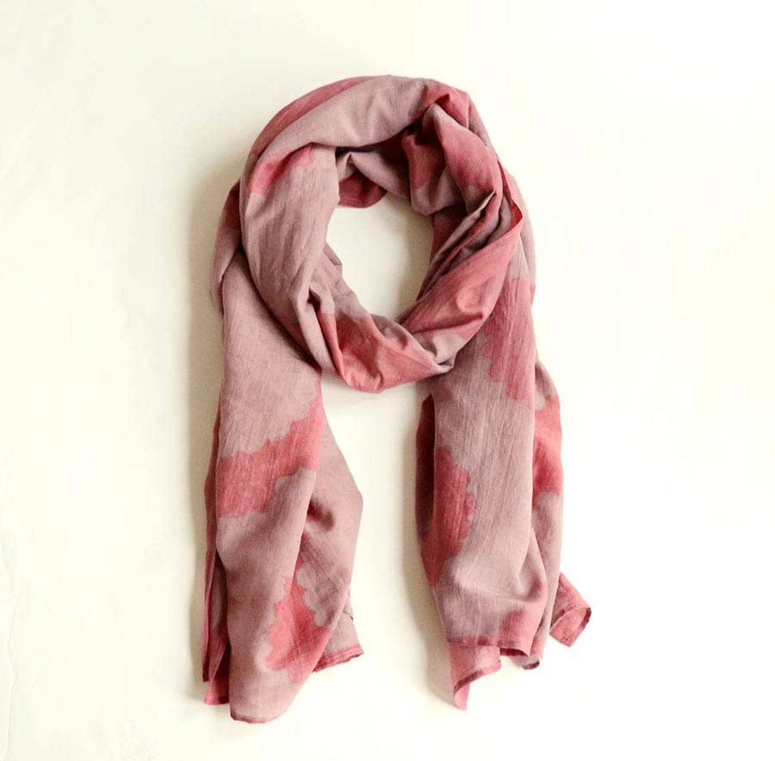 Wave - Block Printed Scarf