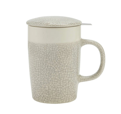 Personal Tea Infuser Mug Speckled 18 Oz