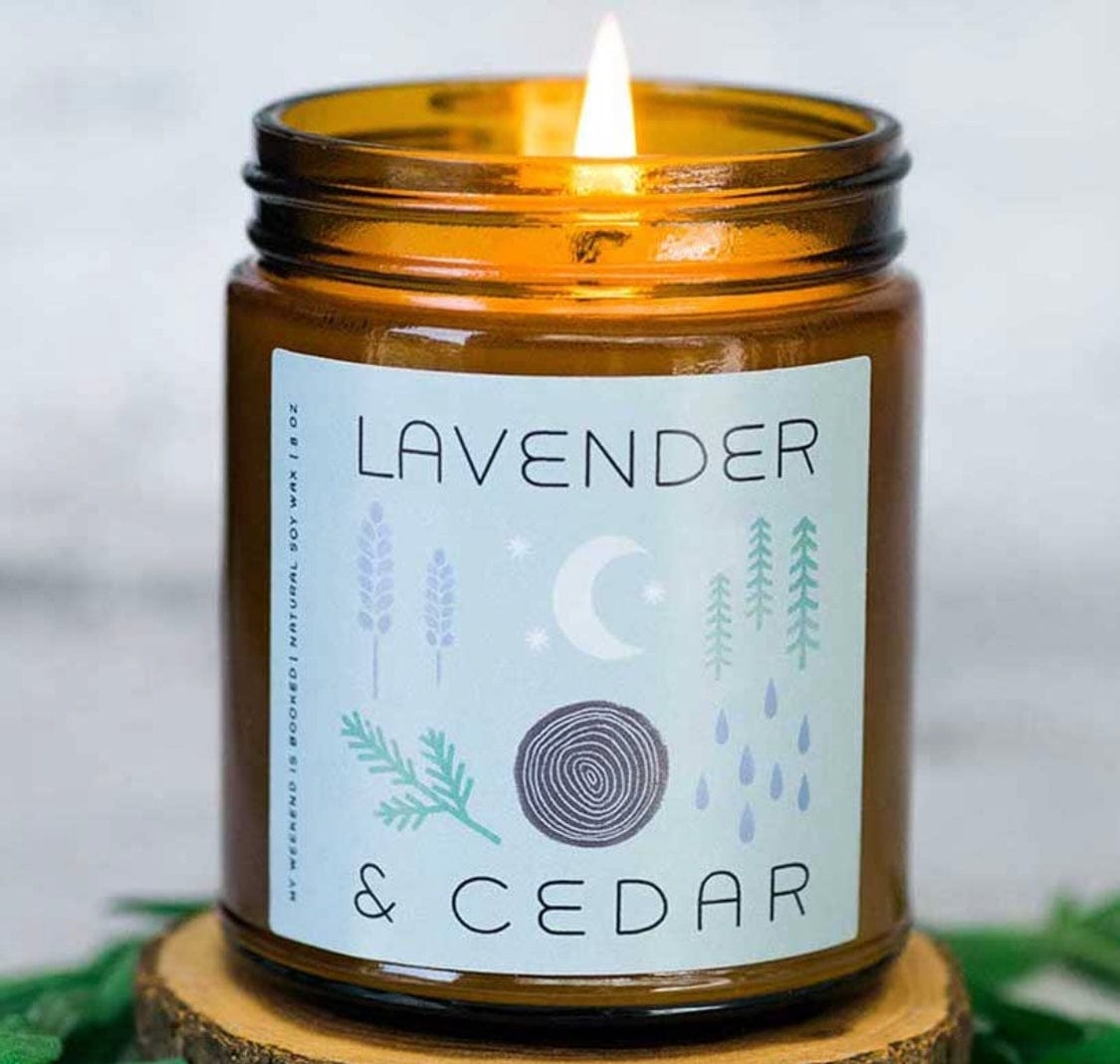 Lavender & Cedar Candle